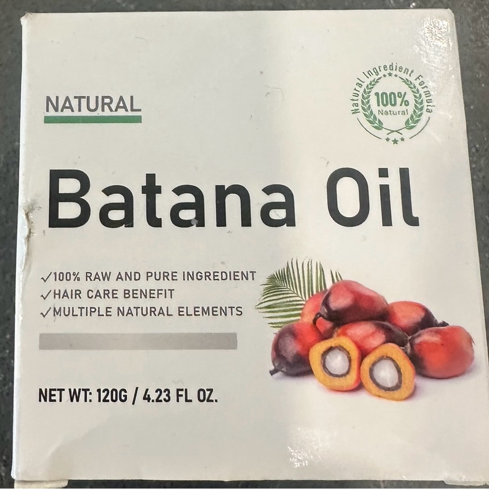 Natural Batana Oil - Hair & Skin Treatment (White)